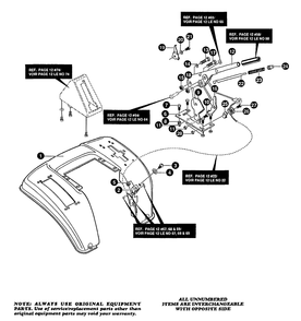 Part Location Diagram of 301238 Murray DISCONTINUED